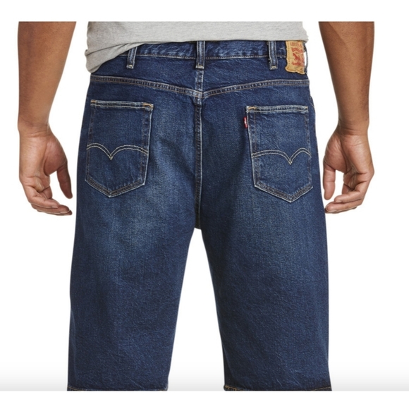 LEVIS 569 Big & Tall -  Loose Fit Denim Shorts - Picture 2 of 4